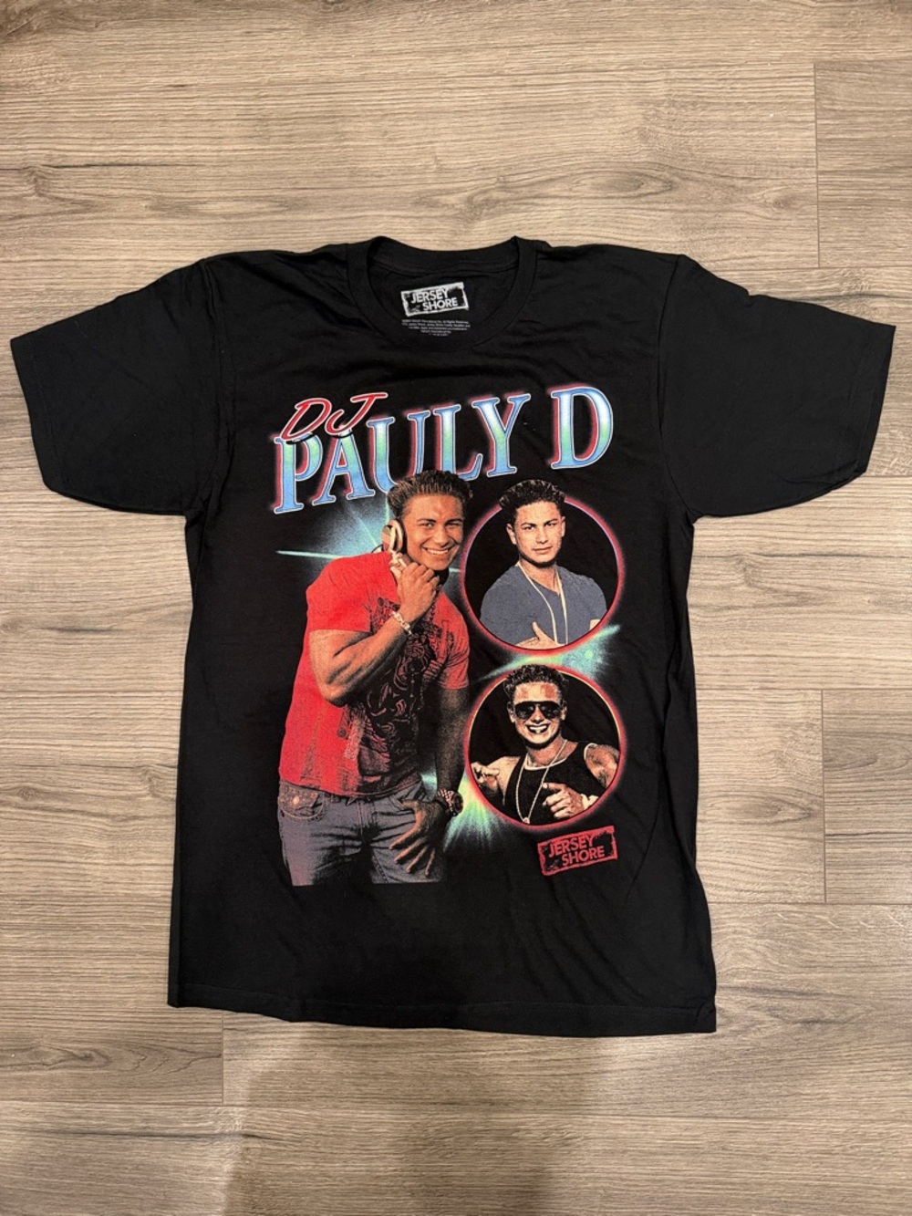 Ripple Junction Jersey Shore DJ Pauly D Black Tee Men’s Size Medium